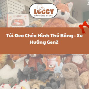 Ảnh đại diện túi đeo chéo gấu bông