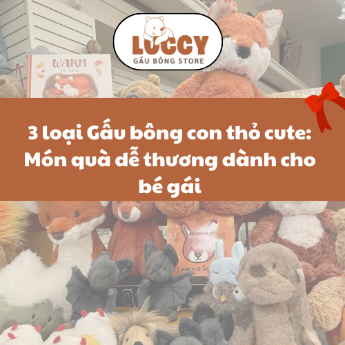 Ảnh gấu bông con thỏ