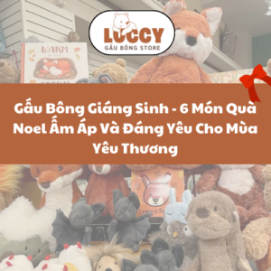 ảnh gấu bông giáng sinh