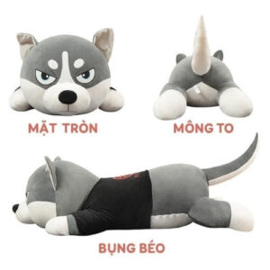 Gấu Bông Chó Husky