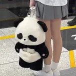 Balo gấu bông Panda đen trắng