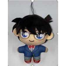 Gấu Bông Conan Móc Khóa Mini