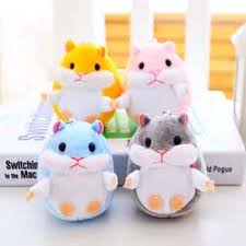 Gấu Bông Chuột Hamster Mini Móc Khóa