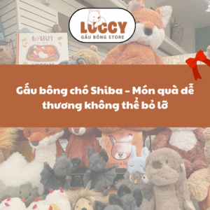 Gấu Bông Chó Shiba