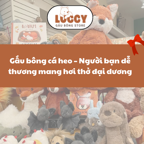 Gấu bông cá heo